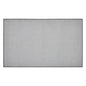 Black Check Polyester Rug Rect 36x60