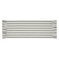 Kaila Ticking Stripe Ruffled Runner 8x24