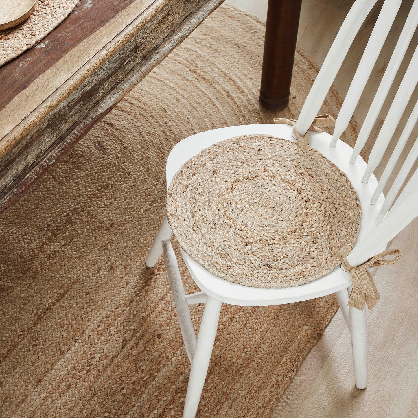Natural Jute Chair Pad Diameter