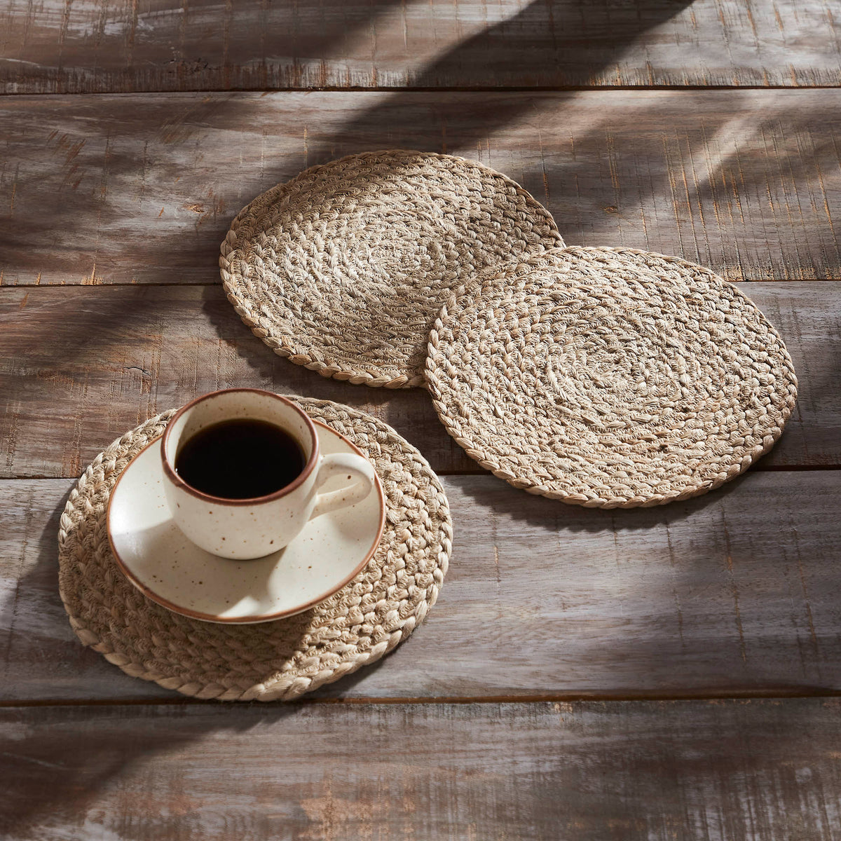 Natural Jute Trivet Set of 3
