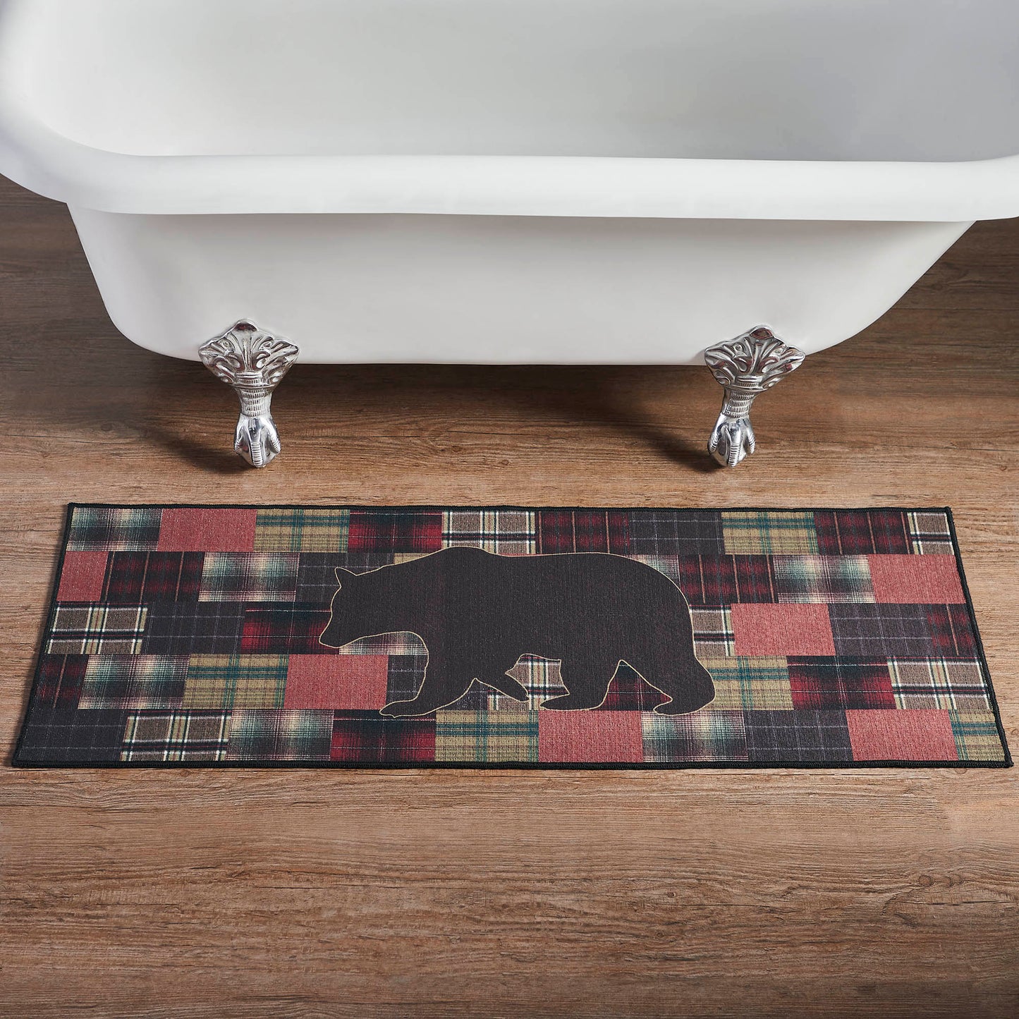 Wyatt Bear Polyester Bathmat 17x48