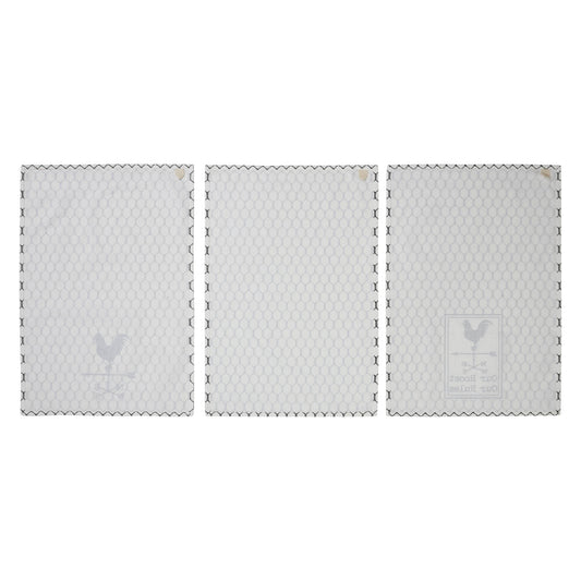Down Home Our Roost Tea Towel Set of 3 19x28