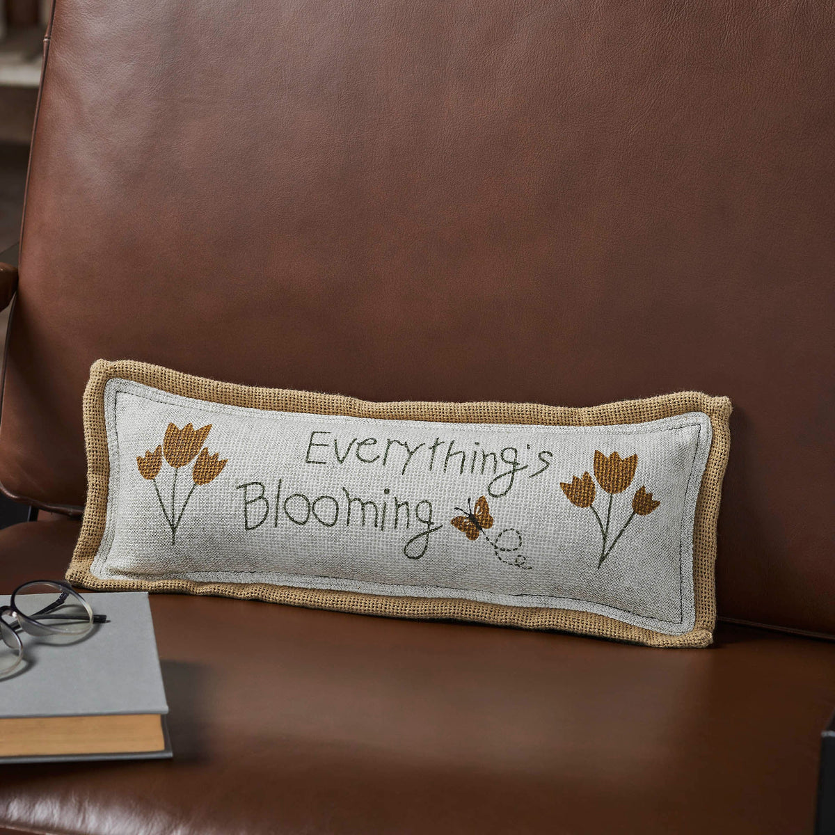 Spring In Bloom Everything's Blooming Pillow