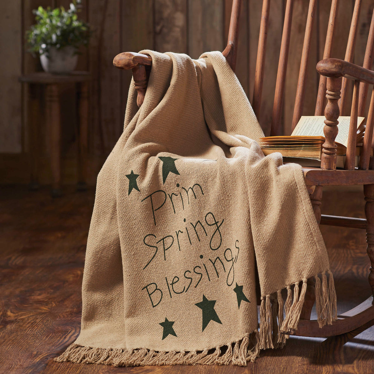 Spring In Bloom Woven Throw