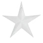 Metal Star Speckled White Distressed 24x24