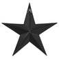 Metal Star Speckled Black Distressed 12x12