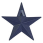 Metal Star Speckled Navy Distressed 4x4