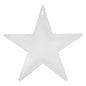 Metal Star Speckled w/ Pocket White Distressed 12x12
