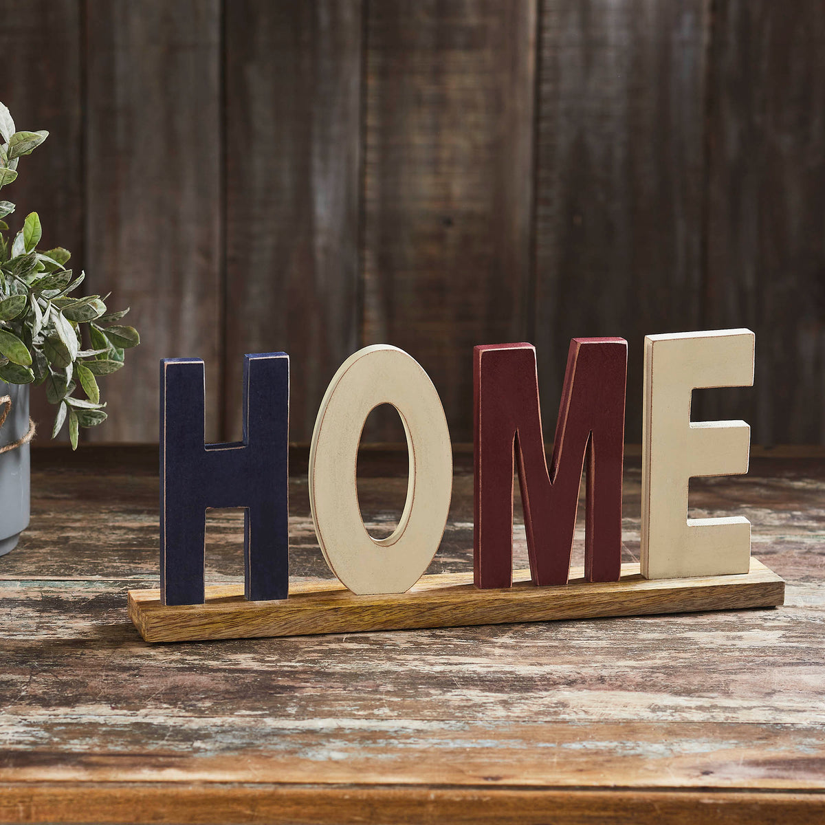 RWB HOME Wooden Block