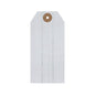 Faceted Barn Star Barnwood Paper Tag Barn Red 4.75x2.25 w/ Twine Set of 50