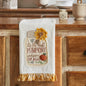 Fall Autumn Pumpkin Kitchen Dish Towel 19x28 Decorative Harvest Tea Towel Decor