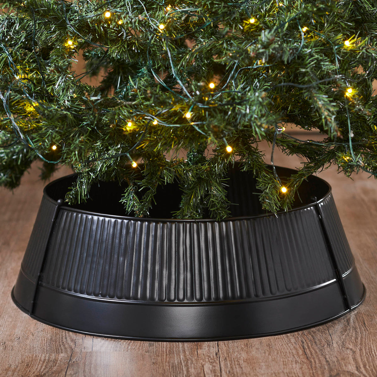 Metal Tree Collar Charcoal