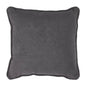 Snowflakes Grey Woolen Felt Pillow 12x12
