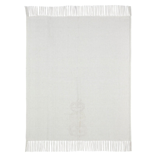 Country Halloween Pumpkin Woven Throw 50x60