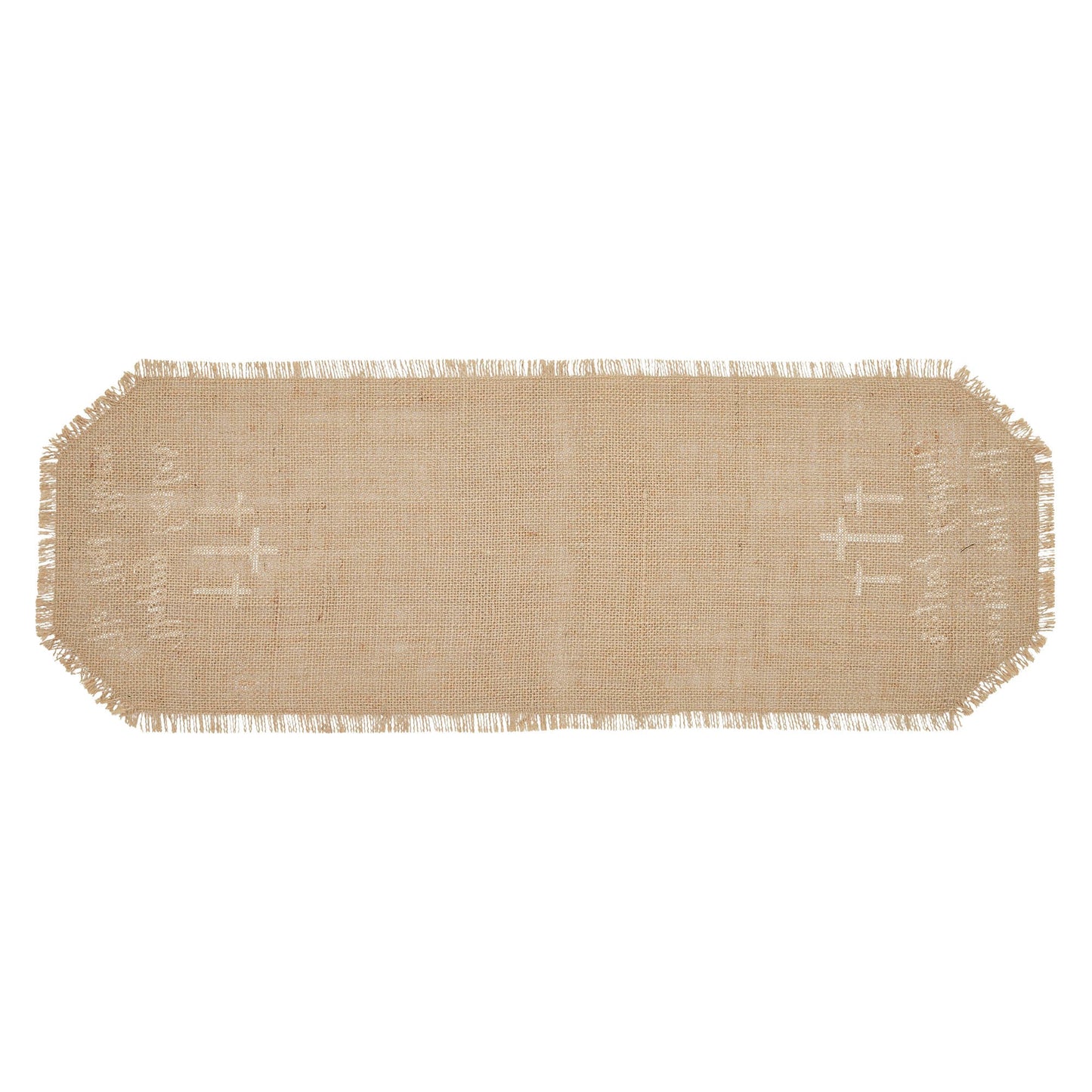 Celebrate Grace Jute Burlap Happy Easter Runner 8x24