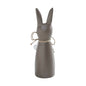 Spring In Bloom Wooden Cone Bunny - Folk Art Style Easter Tabletop Accent - Painted Finish - 6.5 Tall