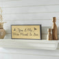 Buzzy Bees You & Me Were Meant To Bee MDF Framed Wall Sign 7x16x1
