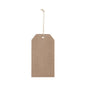Spring In Bloom Bunny In Vest MDF Tag Ornament w/ Twine 7x3.75x0.5