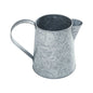 Spring In Bloom Galvanized Metal Vintage Garden Bird Decorative Pitcher 6.75x8.75x5.5