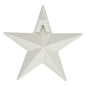 Metal Star Creme Distressed 4x4