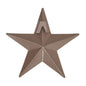 Metal Star Speckled Rust Brown Distressed 4x4