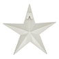 Metal Star Creme Distressed 8x8