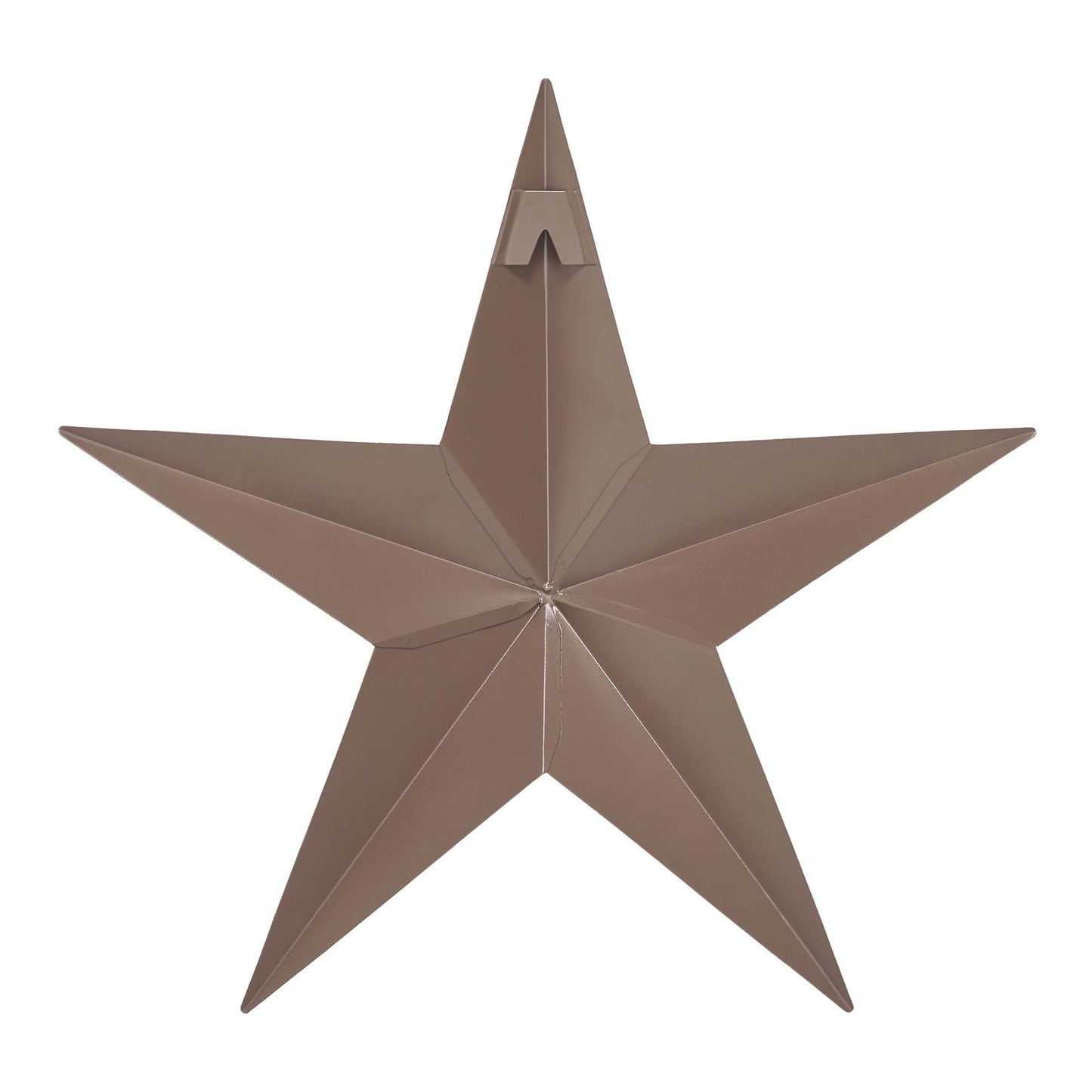 Metal Star Rust Brown Distressed 12x12