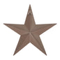 Metal Star Rust Brown Distressed 12x12