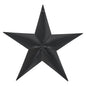 Metal Star Speckled Black Distressed 36x36