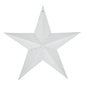 Metal Star White Distressed 48x48