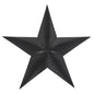 Metal Star Speckled Black Distressed 48x48