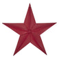 Metal Star Speckled Burgundy Distressed 48x48