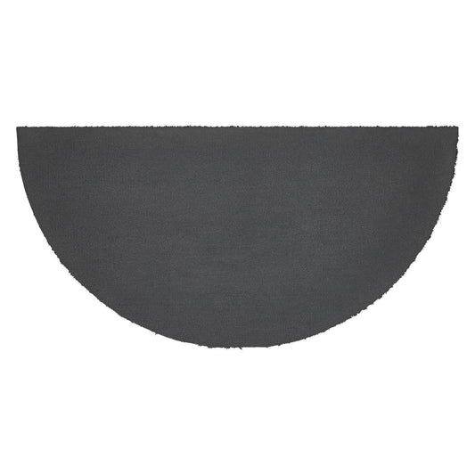 Patriotic Stars Welcome Coir Rug Half Circle 16.5x33