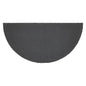 Patriotic Stripes Coir Welcome Rug Half Circle 16.5x33