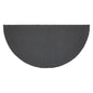 Down Home Rooster & Hens Coir Rug Half Circle 16.5x33