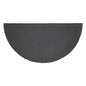 Saltbox Coir Welcome Rug Half Circle 16.5x33