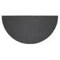 Raven Stars Coir Rug Half Circle 16.5x33