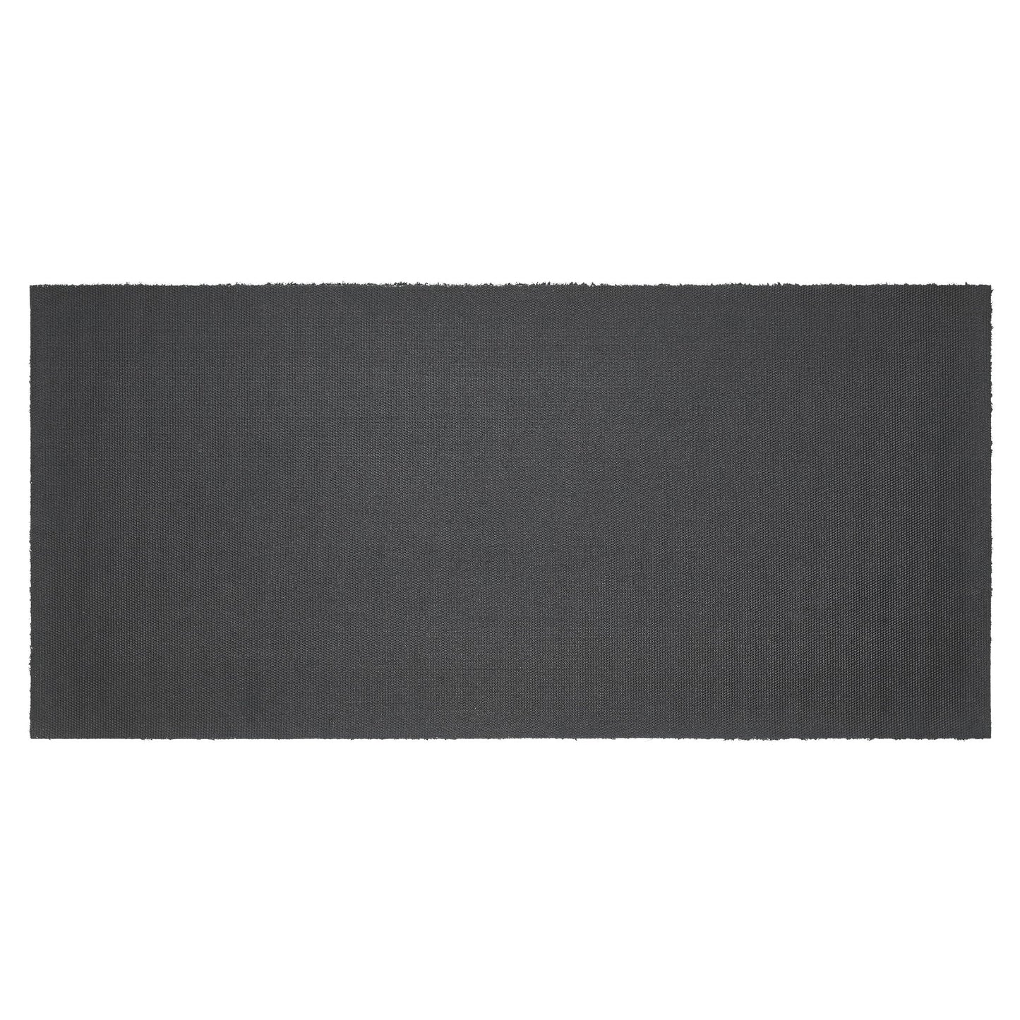 Charleston Mosaic Charcoal Coir Rug Rect 17x36