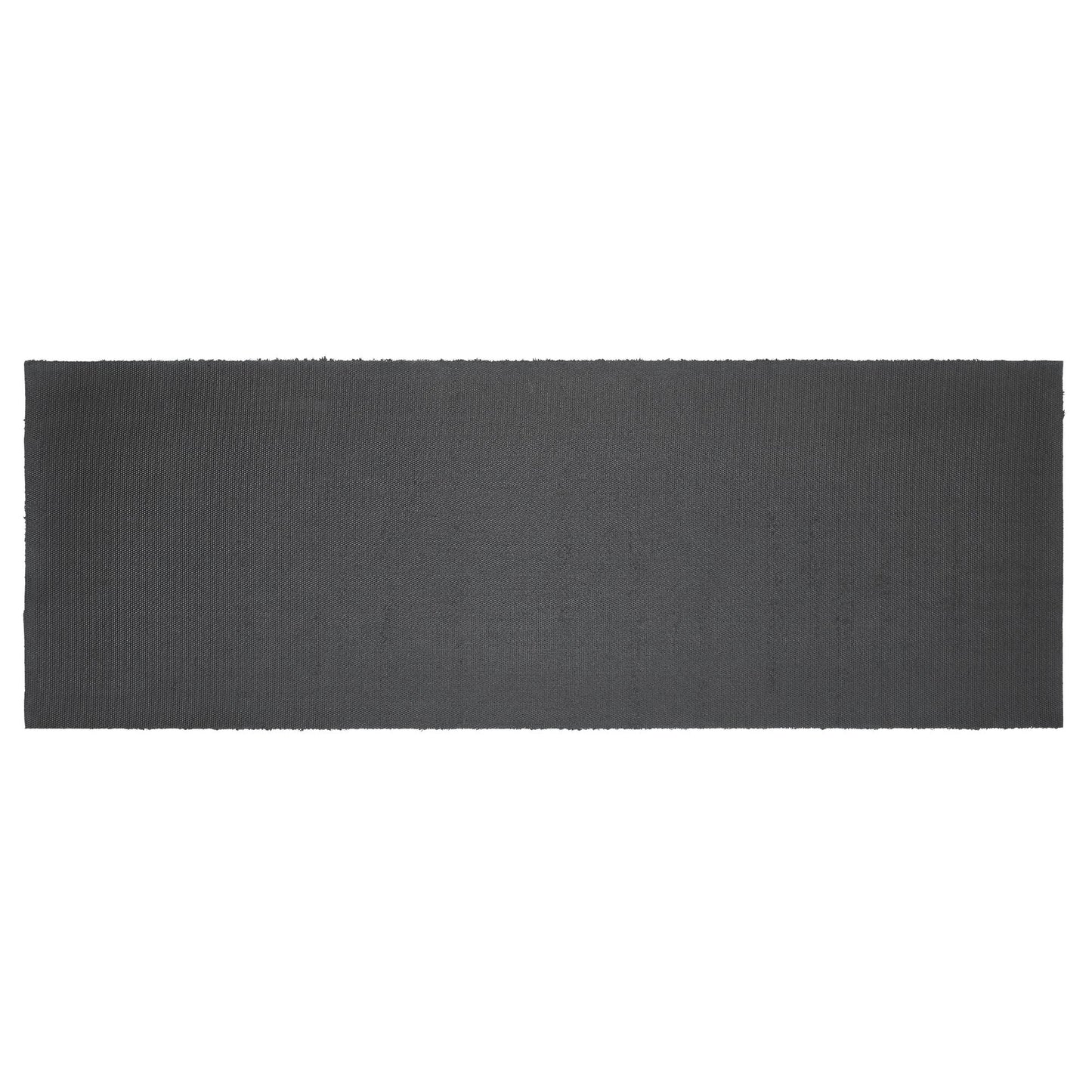 Charleston Mosaic Charcoal Coir Rug Rect 17x48