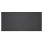 Burgundy Check Stars Coir Welcome Rug Rect 17x36