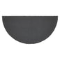 Charleston Mosaic Blue Coir Rug Half Circle 16.5x33