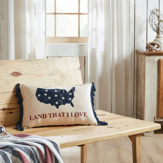 Land That I Love Pillow
