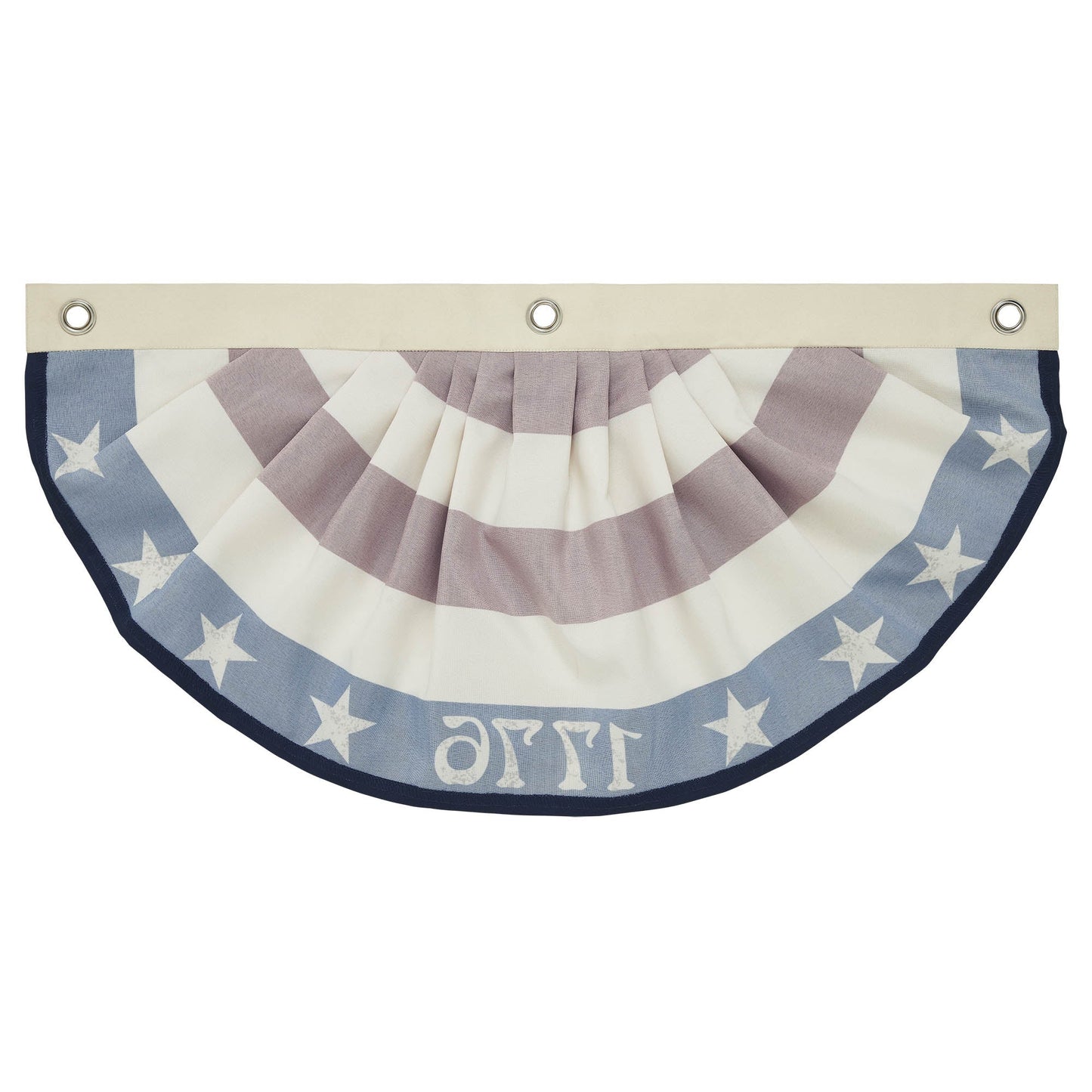 My Country 1776 USA Bunting Flag 12x24