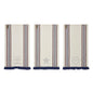 Celebration America My Sweet Home Ruffled Tea Towel Set of 3 16x28