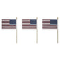My Country American Flag Picks Set of 3 10.5x6