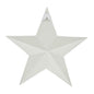Painted Metal American Flag Theme Star 8x8