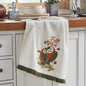 Fall Harvest Absorbent Cotton Kitchen Tea Towel 19x28 Seasonal Farmhouse Dish Towel Home Decor