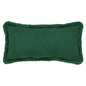 Nutcracker Green Fringed Pillow 12x24