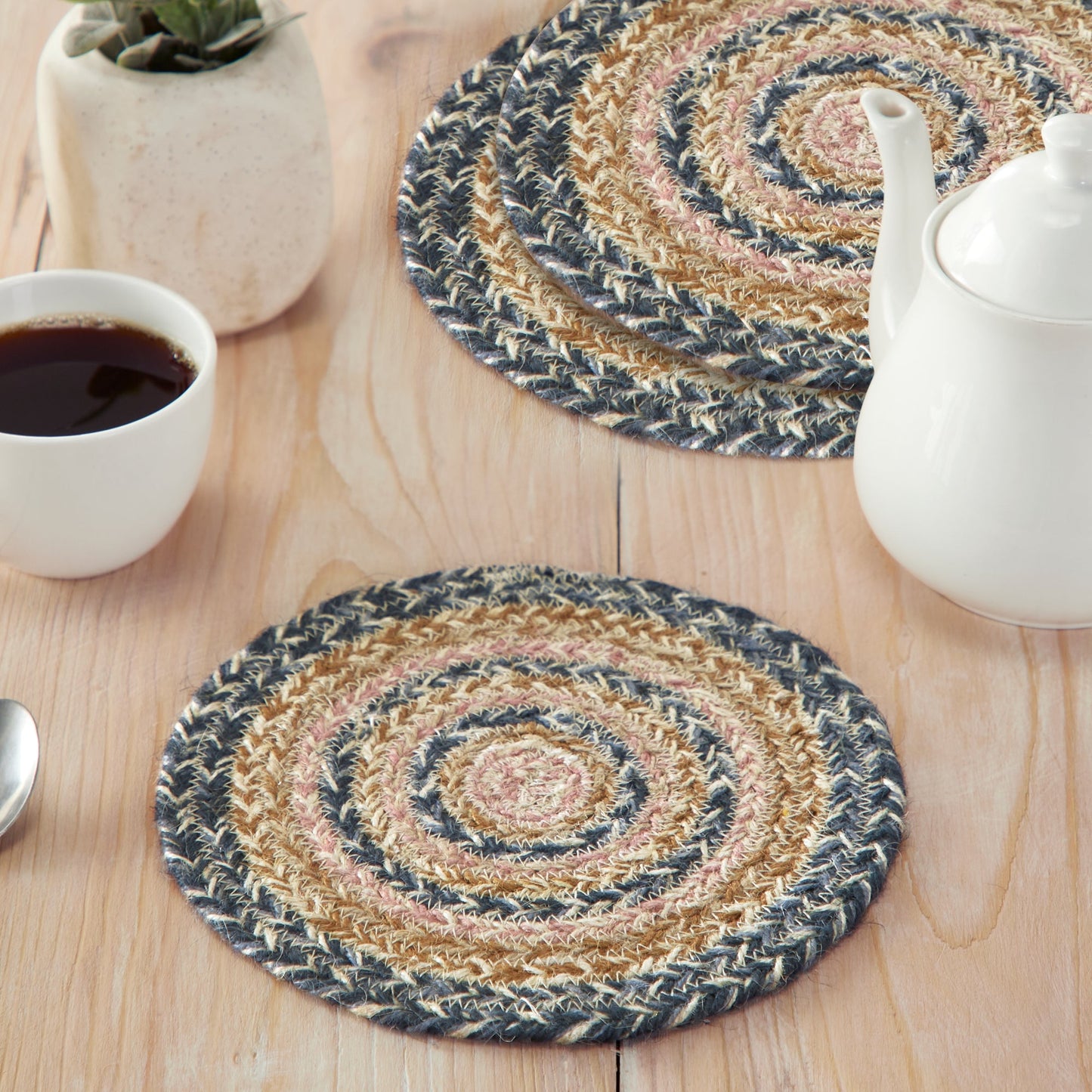 Kaila Jute Trivet 8 Set of 3