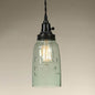 Half Gallon Open Bottom Mason Jar Pendant Lamp - Recycled Glass